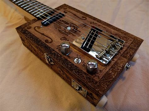 how to make an electric cigar box guitar for $25|high quality cigar box guitars.